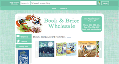 Desktop Screenshot of bookbrier.ca